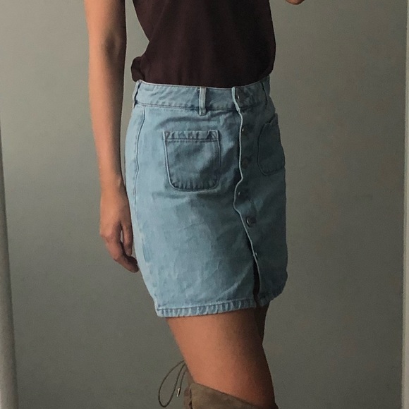 Garage skirt. XS. Blue - Picture 3 of 6